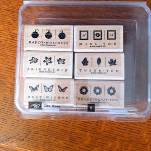 RETIRED - Stampin' Up! - Take Three Stamp Set
